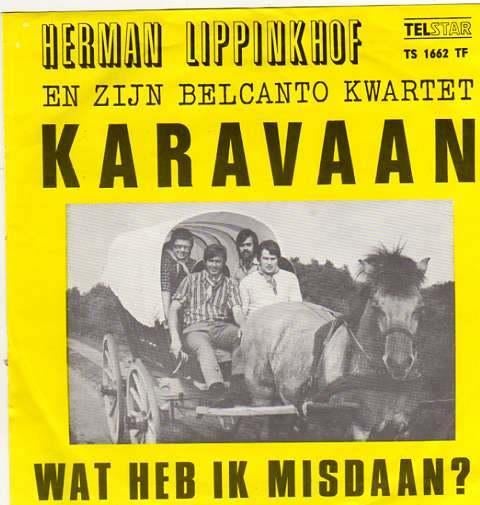 Herman Lippinkhof- Karavaan, Verzenden, Zo goed als nieuw, Overige formaten, Levenslied of Smartlap