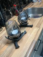 Waxinelichthouders, Huis en Inrichting, Woonaccessoires | Kandelaars en Kaarsen, Ophalen, Zo goed als nieuw, Overige materialen