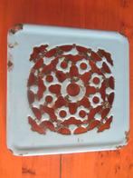 2 vintage emaille onderzetters, Ophalen of Verzenden