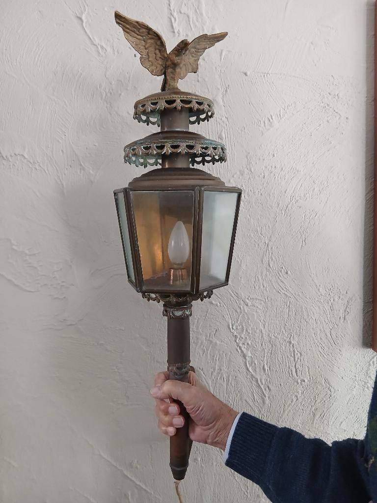 Koperen Koets/Stallantaarn, Ophalen