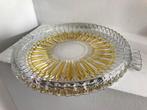 Schaal geel kristal Walther Glas, Ophalen of Verzenden