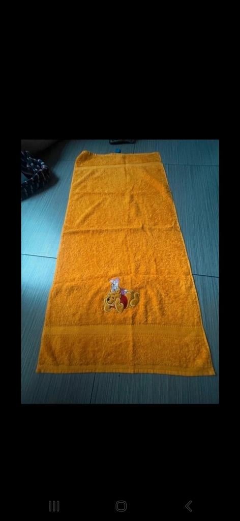 Nieuw Winnie de Poeh handdoek, Disney, Ophalen, Nieuw, Oranje