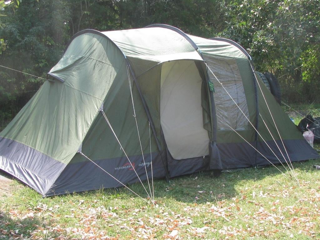 Tent 4 persoons Wildebeast Chipango, Ophalen, Gebruikt, Tot en met 4
