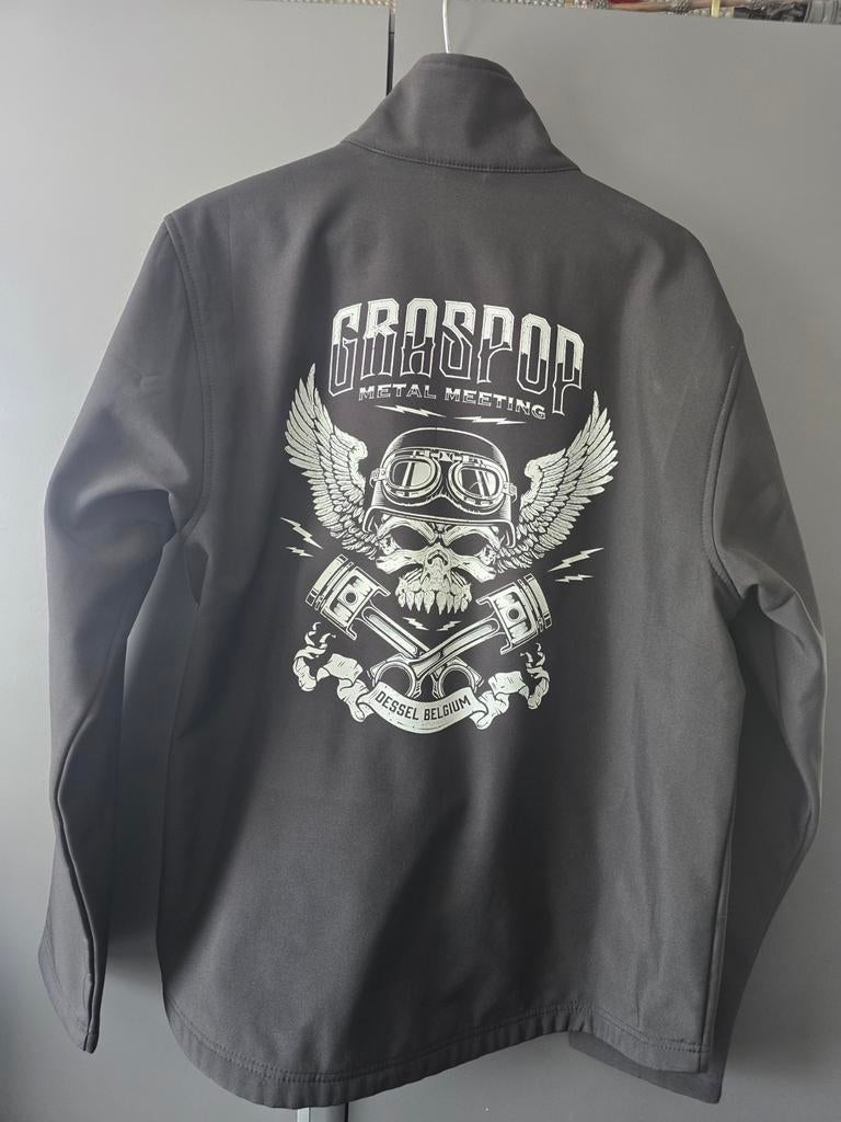 Graspop Metal Meeting 2024 Soft Shell Jas, Ophalen of Verzenden, Zwart