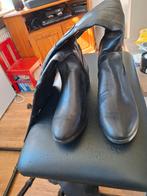 Dameslaarzen, zwart, brede schacht met rits, Hoge laarzen, Zwart, Ophalen of Verzenden, Gedragen