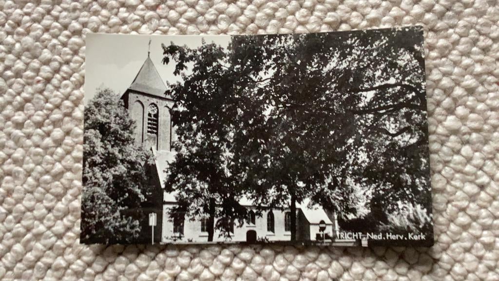 Ansichtkaart Tricht Nederlands Hervormde Kerk. 941, Ophalen of Verzenden, 1940 tot 1960, Ongelopen, Gelderland