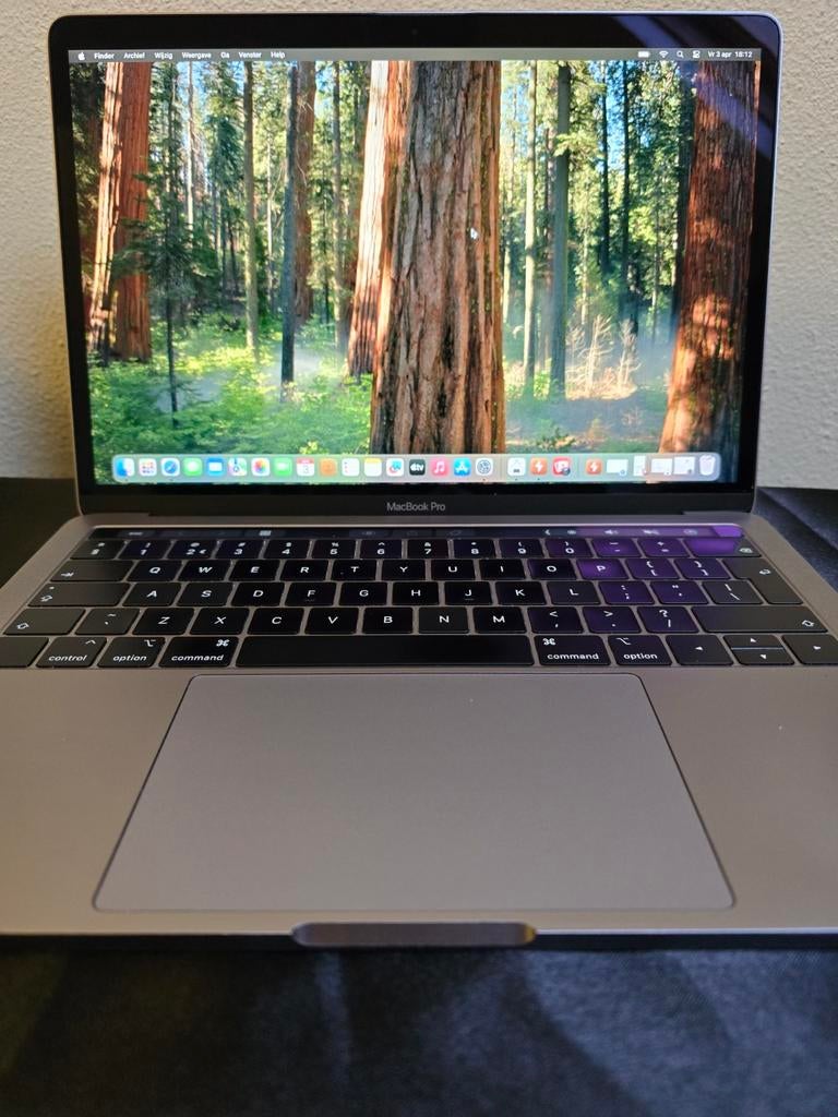 Macbook pro 13inch 2018. I5 8GB 256GB touchbar  4 poort, Computers en Software, Apple Macbooks, 256 GB, 2 tot 3 Ghz, Qwerty, 8 GB