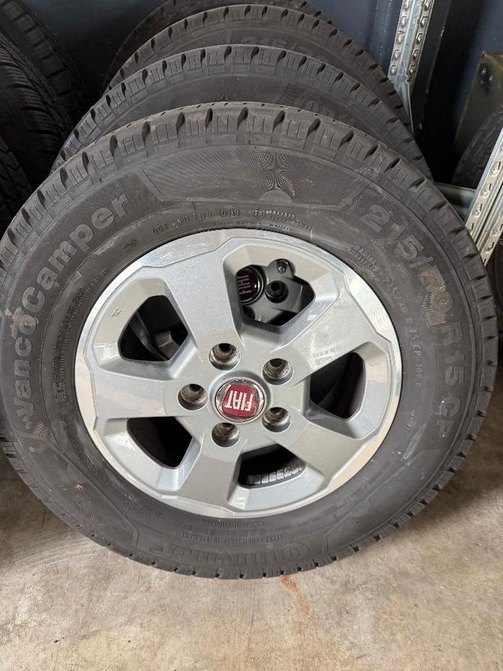Camper Fiat Ducato Velgen 5 x 118 215/70 R15 CP Mooie staat, Auto-onderdelen, Banden en Velgen, Band(en), Zomerbanden, 15 inch