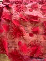 Vitrage/gordijnen, bordeaux, 6 stuks 45 euro, Huis en Inrichting, Ophalen of Verzenden, Nieuw, 200 cm of meer