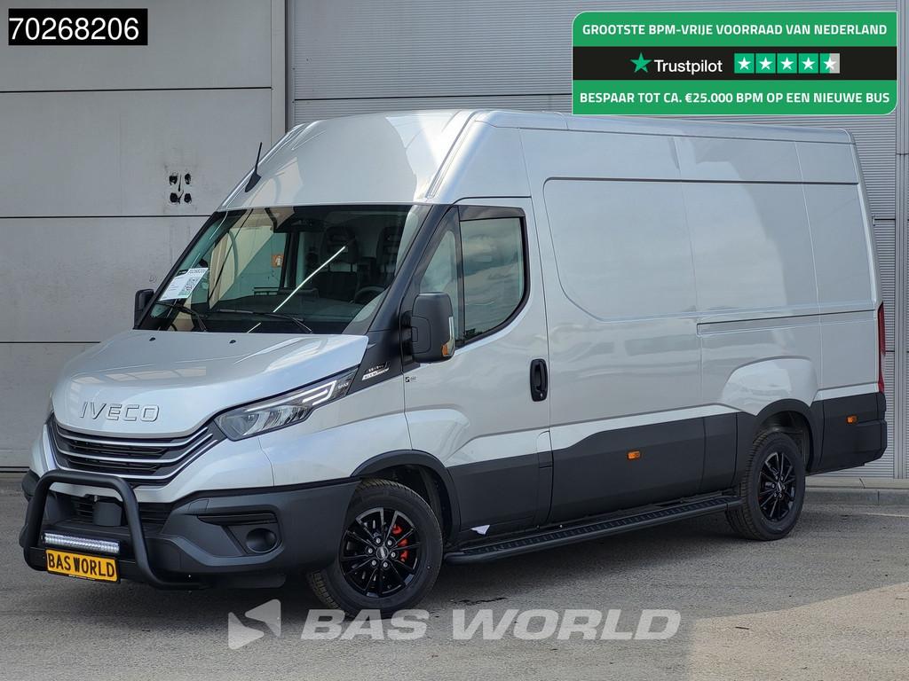Iveco Daily 35S21 BPM VRIJ! 3.0L Automaat Black Edition L2H2, Auto's, Automaat, Stof, Euro 6, 4 cilinders