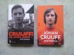 voetbalboeken- Cruijff ( 2 ) en Zlatan, Boeken, Sportboeken, Ophalen of Verzenden, Zo goed als nieuw, Balsport