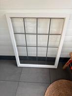 Mooi glas in lood raam landelijk brocante, Doe-het-zelf en Verbouw, Glas en Ramen, Ophalen, Minder dan 80 cm, Glas in lood