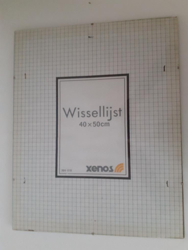 Fotolijst* 40 x 50, wissellijst, Ophalen of Verzenden, Gebruikt