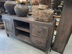 Tv meubel landelijk sober, Huis en Inrichting, Kasten | Dressoirs, Ophalen, Zo goed als nieuw, 25 tot 50 cm, 100 tot 150 cm