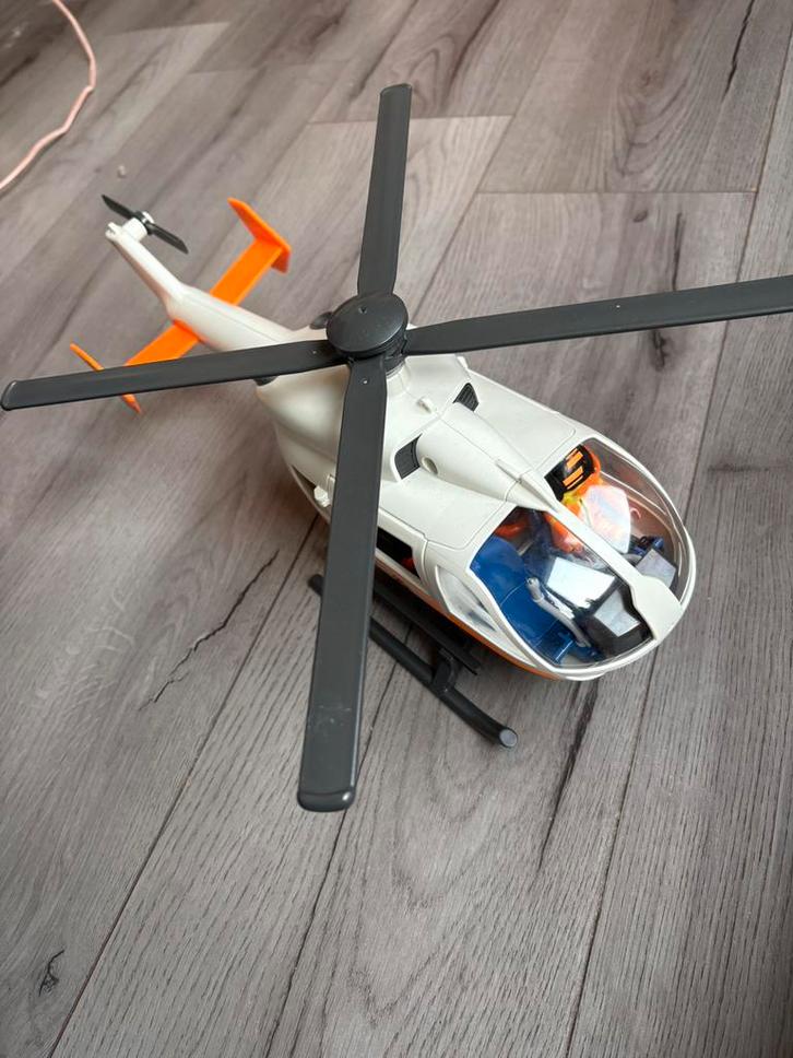 Playmobil trauma helikopter en ziekenauto, Kinderen en Baby's, Speelgoed | Playmobil, Gebruikt, Complete set, Ophalen