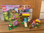 lego friends 41120 avonturenkamp boogschieten + handleiding, Ophalen of Verzenden, Zo goed als nieuw