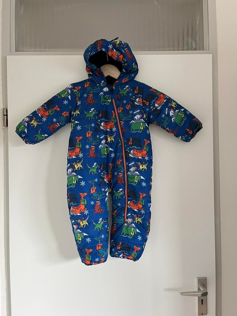 Donkerblauw skipak met vrolijke dieren, maat 80 Dare2B, Kinderen en Baby's, Babykleding | Maat 80, Ophalen of Verzenden, Zo goed als nieuw
