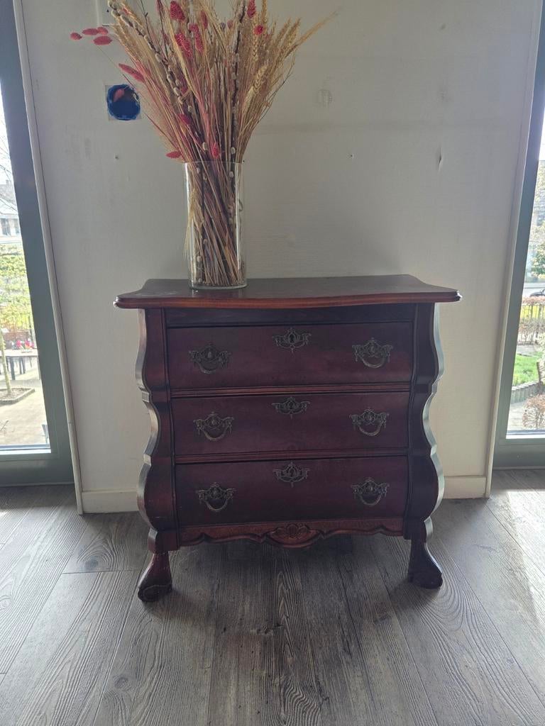 Antieke commode met 3 lades -> opknappertje, Antiek en Kunst, Antiek | Meubels | Kasten, Ophalen