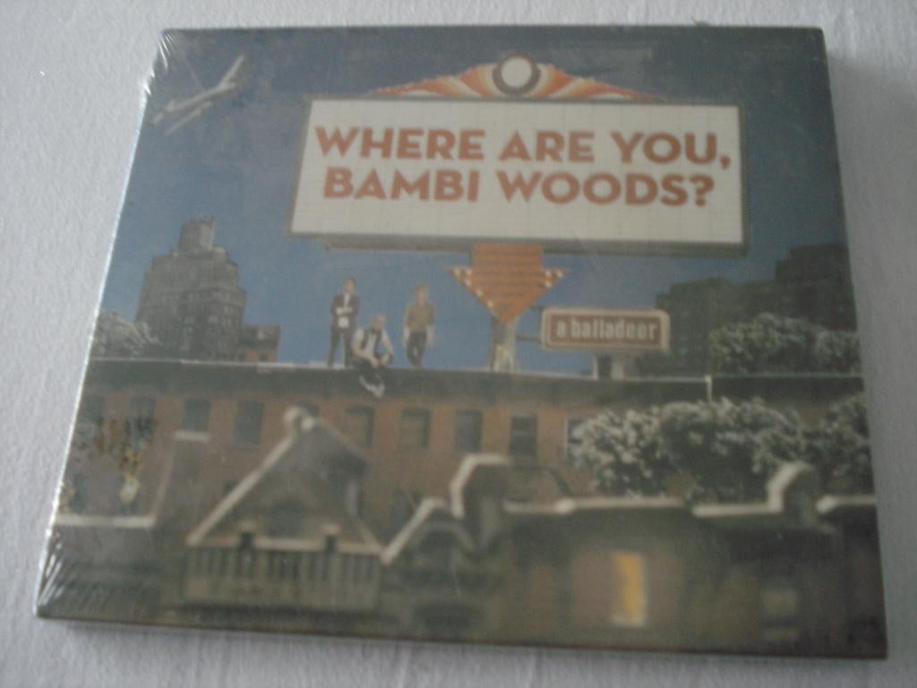 A BALLADEER - WHERE ARE YOU BAMBI WOODS ?, Ophalen of Verzenden, Nieuw in verpakking, Poprock