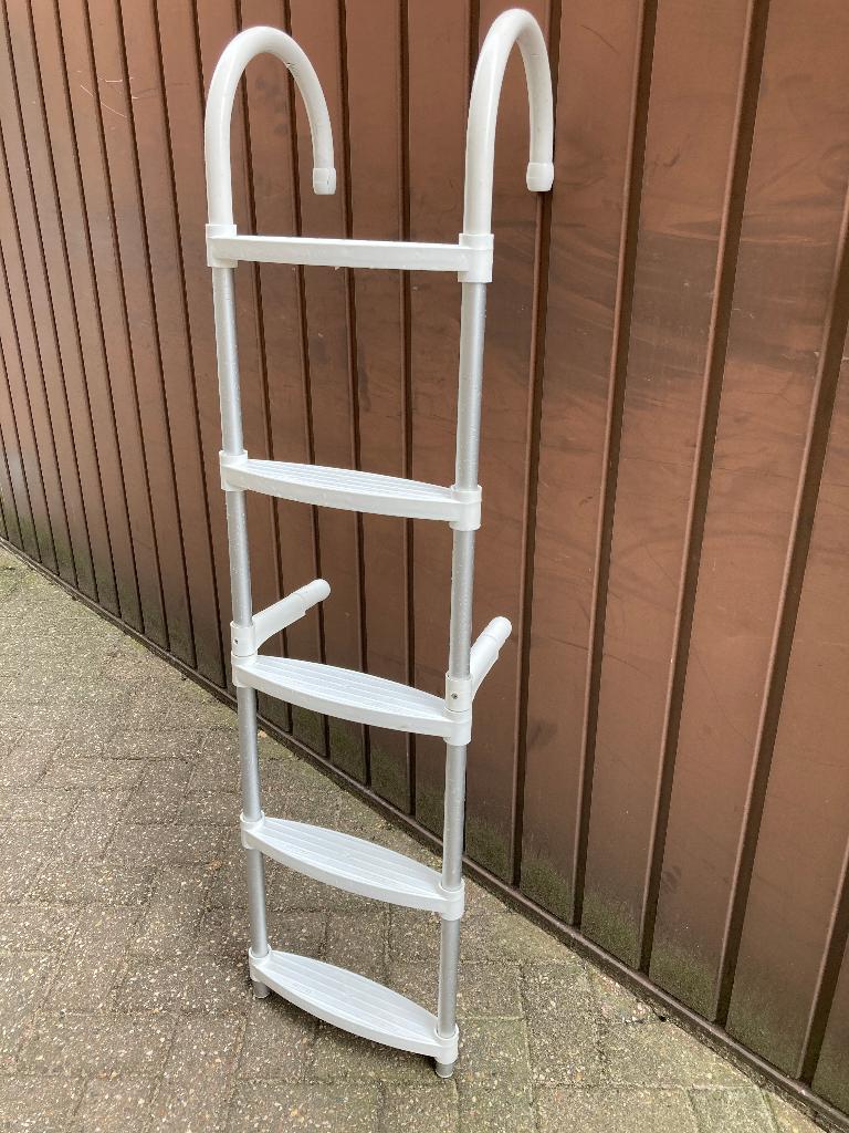 Zwemtrap voor boot (Alu.), Ophalen, Gebruikt, Overige typen, Zeilboot of Motorboot