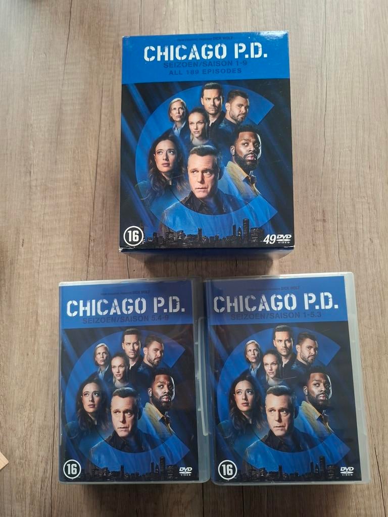 Chicago P.D. Seizoen 1-9 DVD Boxset - Compleet, Vanaf 16 jaar, Boxset, Ophalen of Verzenden, Actie en Avontuur
