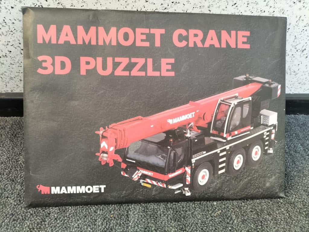 Van Mammoet 3D puzzel, Ophalen of Verzenden, Bus of Vrachtwagen, Overige merken