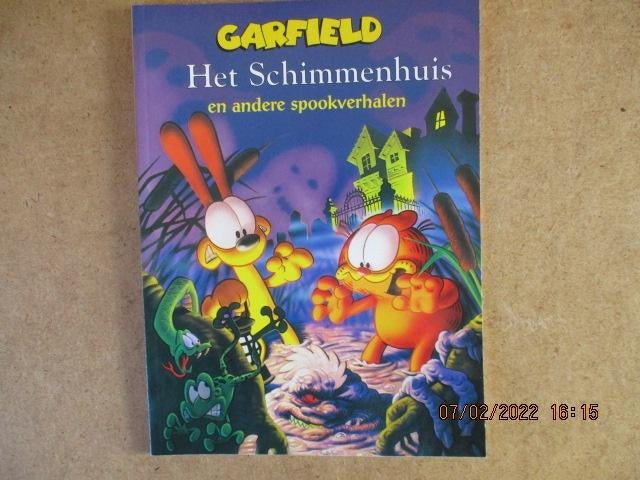 adv5619 garfield het schimmenhuis, Eén stripboek, Ophalen, Gelezen