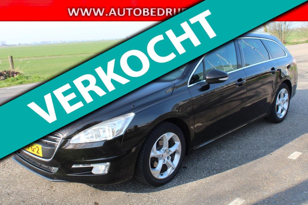 Peugeot 508 SW 2.0 HDi Blue Lease Executive, Auto's, Peugeot, Euro 5, Stof, Gebruikt, Zwart