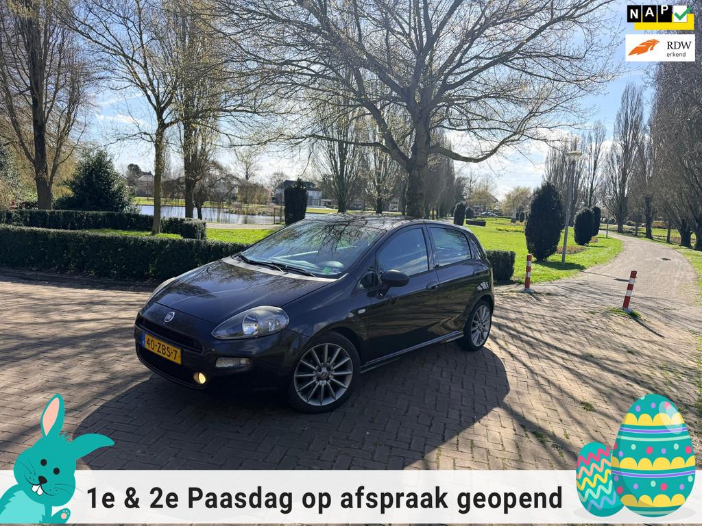 Fiat Punto Evo 0.9 TwinAir Sport | Clima | Trekhaak | Cruise, Auto's, Voorwielaandrijving, Euro 5, 86 pk, Gebruikt