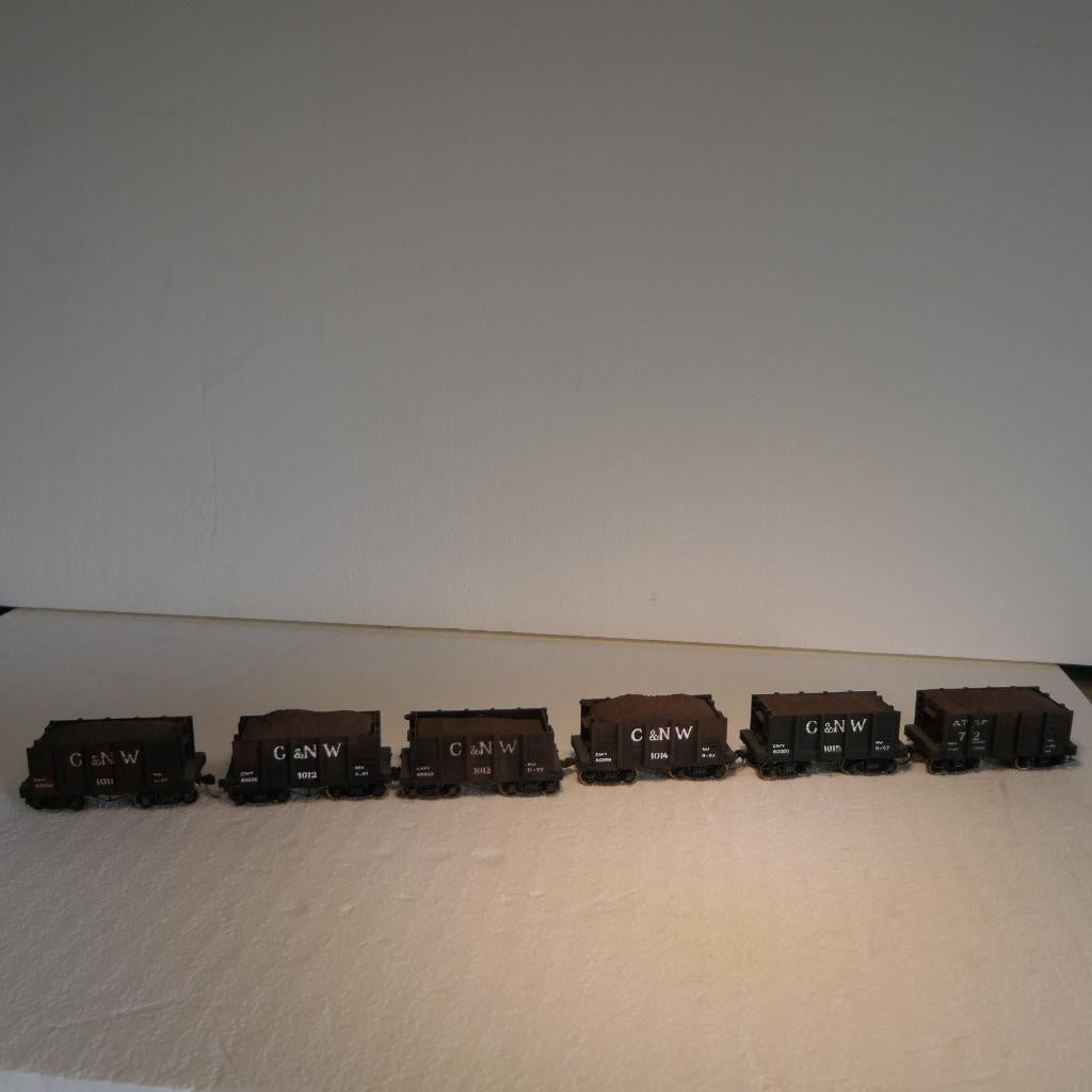 Amerikaanse ijzerertswagons, Hobby en Vrije tijd, Modeltreinen | H0, Gebruikt, Wagon, Gelijkstroom, Overige merken, Ophalen of Verzenden