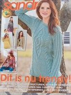 Breiblad Sandra nr. 8- augustus 2016, Ophalen of Verzenden, Nieuw, Breien, Patroon of Boek