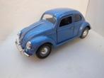 VOLKSWAGEN  KEVER - 1:24 Blauw  metallic, Ophalen of Verzenden, Gebruikt, Auto, Overige merken
