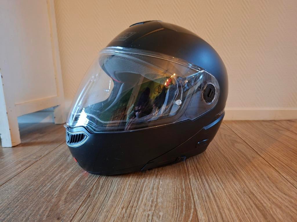Nolan classic N-com N104 Evo maat xxl, Ophalen of Verzenden, Tweedehands, Systeemhelm, Nolan
