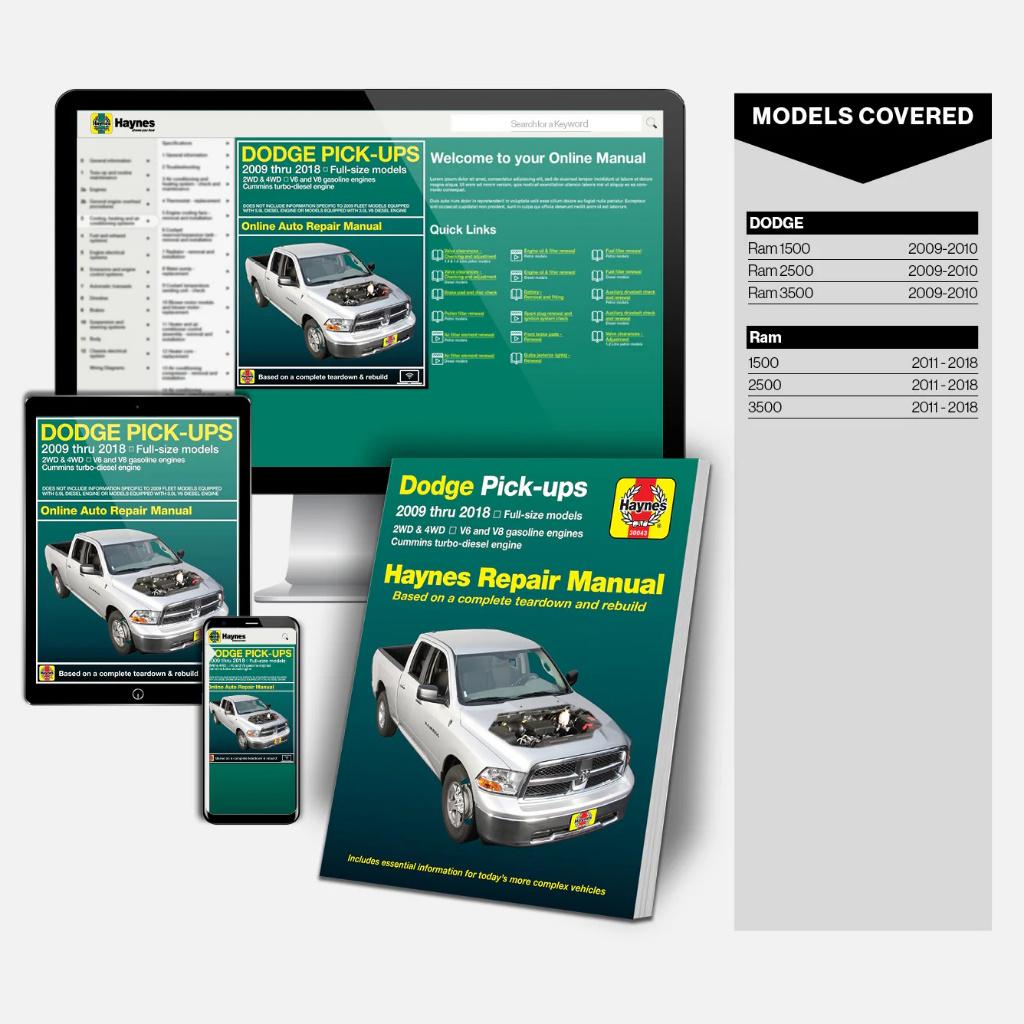 DODGE Werkplaatshandboeken Service Manuals PDF alle modellen, Ophalen of Verzenden