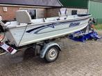Sylvan aluminium boot ook nog een kleine gewijzigd 7april, Watersport en Boten, Vis- en Consoleboten, Ophalen, 10 tot 30 pk, Gebruikt
