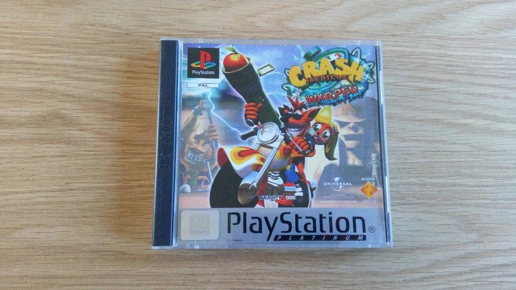 Crash Bandicoot 3 Warped - PS1, Spelcomputers en Games, Games | Sony PlayStation 1, Avontuur en Actie, Gebruikt, Verzenden, 1 speler