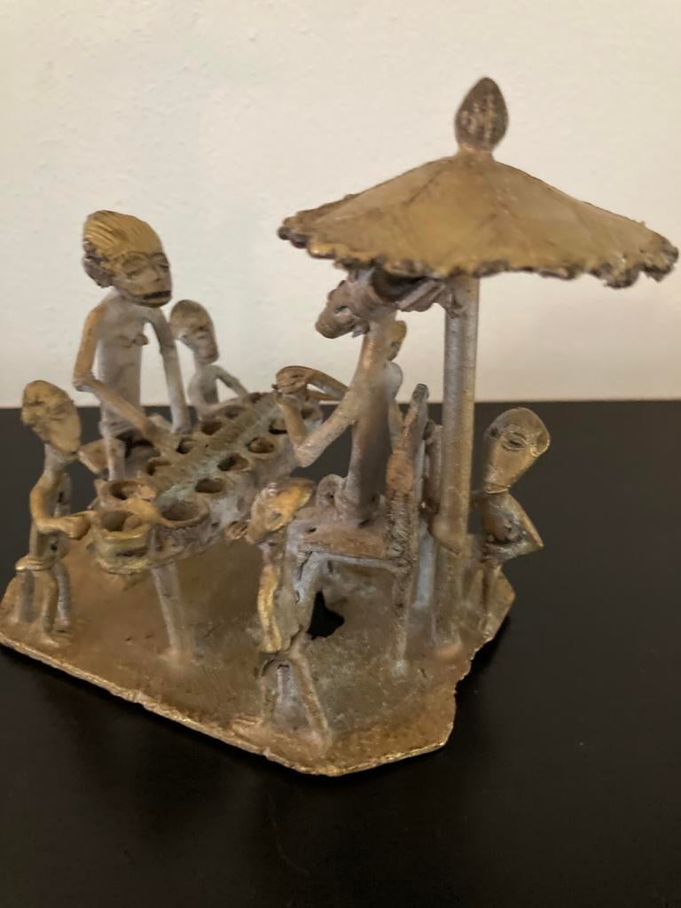 Afrikaans beeld van groepje, Ophalen of Verzenden