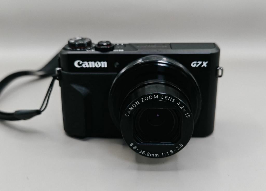 Canon G7X mark II, Audio, Tv en Foto, Fotocamera's Digitaal, Ophalen of Verzenden, Zo goed als nieuw, Canon, 4 t/m 7 keer
