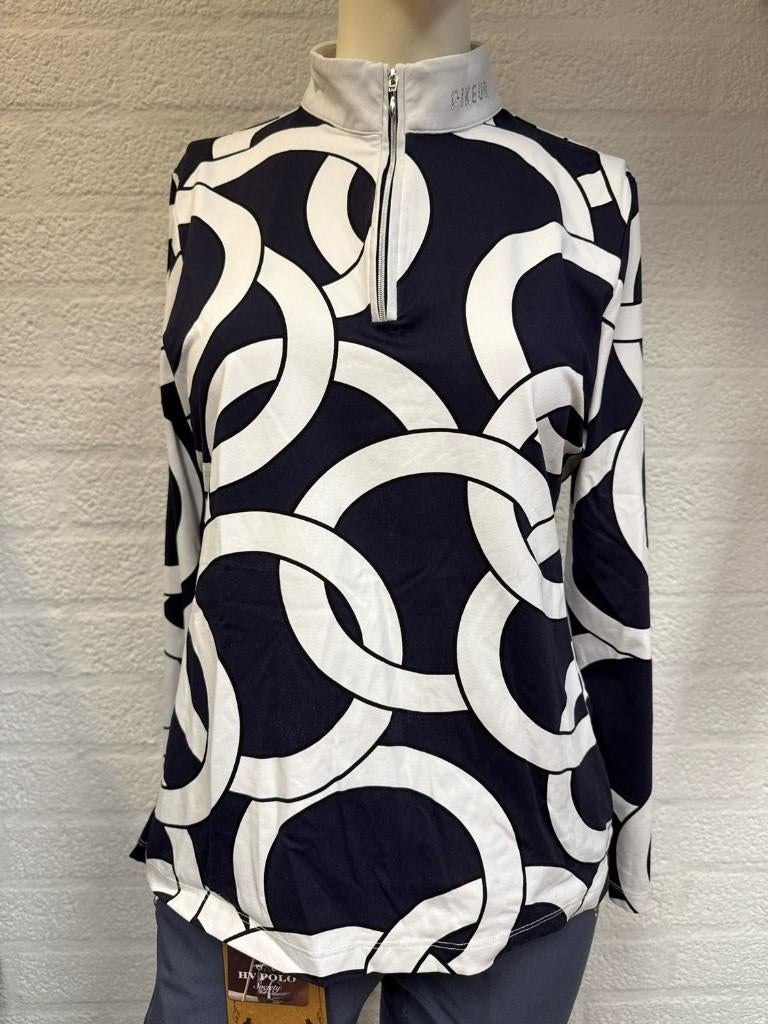 Pikeur longsleeve trainingstop 42, Gebruikt, Dressuur, Ophalen of Verzenden, Dames