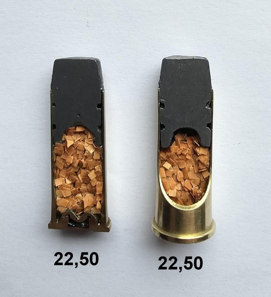 10mm Soerabaja DOORSNEDEN, Ophalen of Verzenden, Landmacht, Nederland, Hulzen of Bodemvondsten