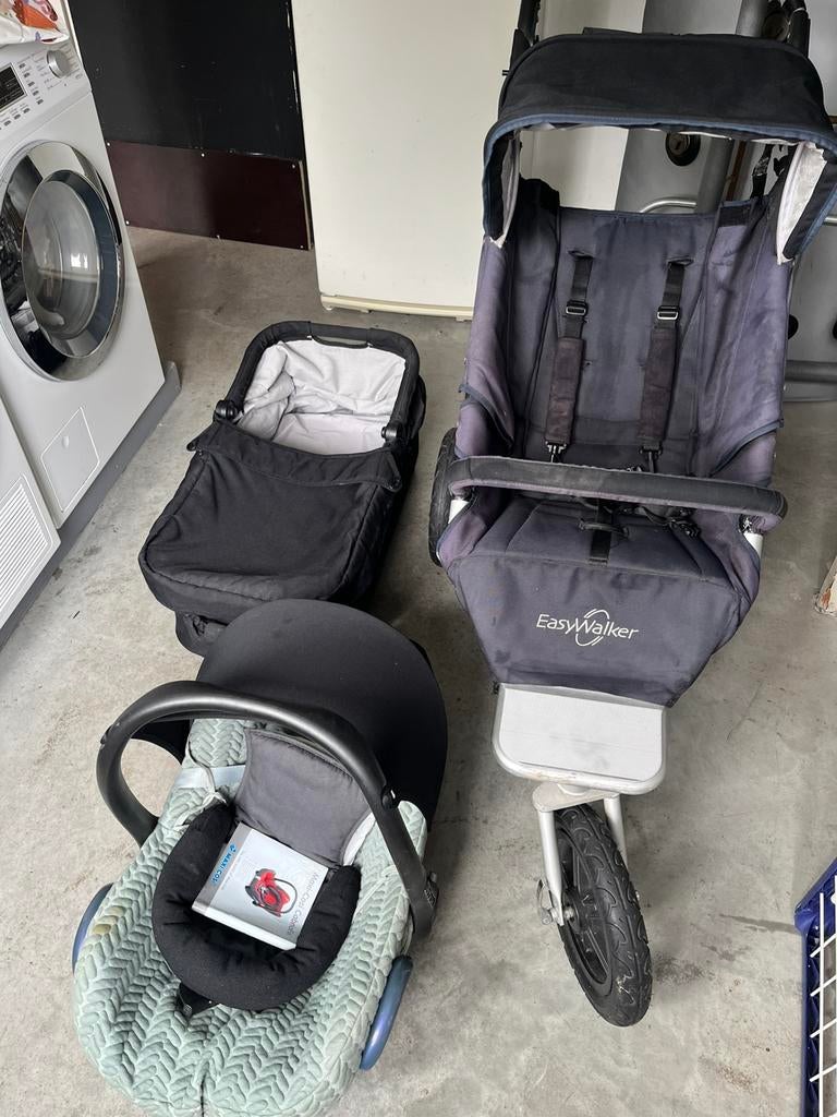 Easy walker wandelwagen, Gebruikt, Met autostoeltje, Ophalen, Kinderwagen
