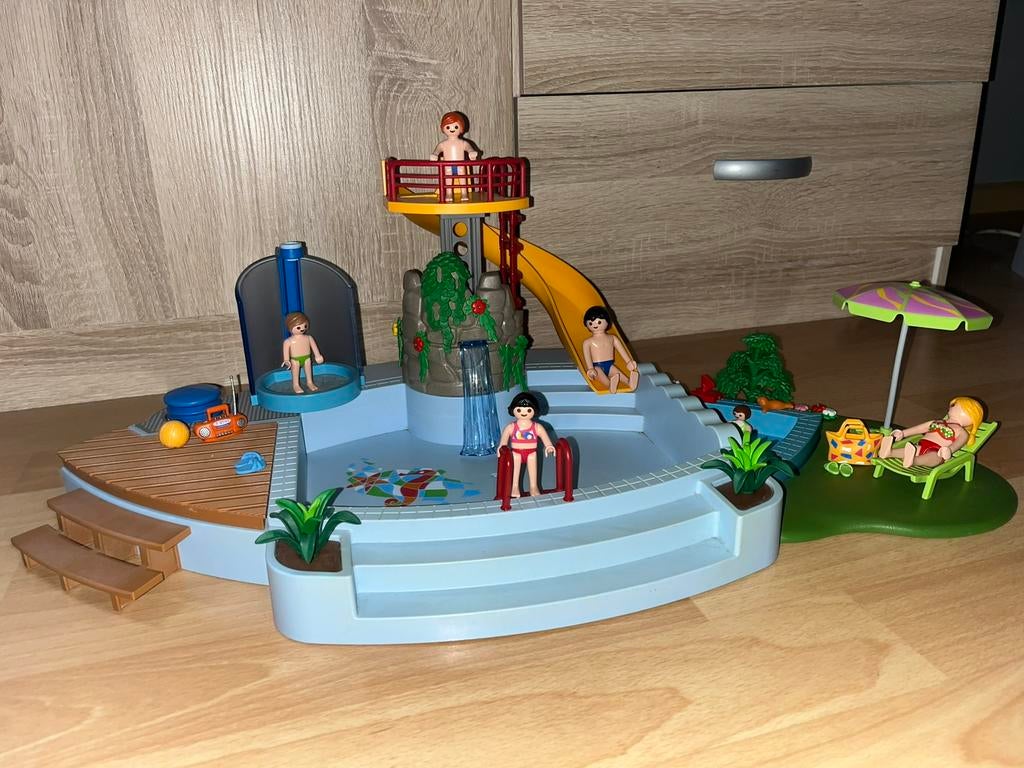 Playmobil Zwembad, Ophalen, Zo goed als nieuw