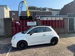 Fiat 500 1.2 Lounge cabrio, Auto's, Voorwielaandrijving, Gebruikt, 4 cilinders, Wit