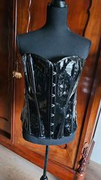 Lak korset maat XXL, Kleding | Dames, Ondergoed en Lingerie, Classywear, Verzenden, Zwart, Body of Korset