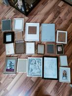Grote partij fotolijstjes, diverse maten en materialen, Overige materialen, Gebruikt, 125 cm of meer, Ophalen of Verzenden