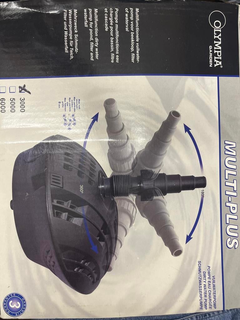 Nieuwe Olympia Garden vuilwaterpomp voor waterval, Ophalen, Nieuw, Kunststof, Waterval