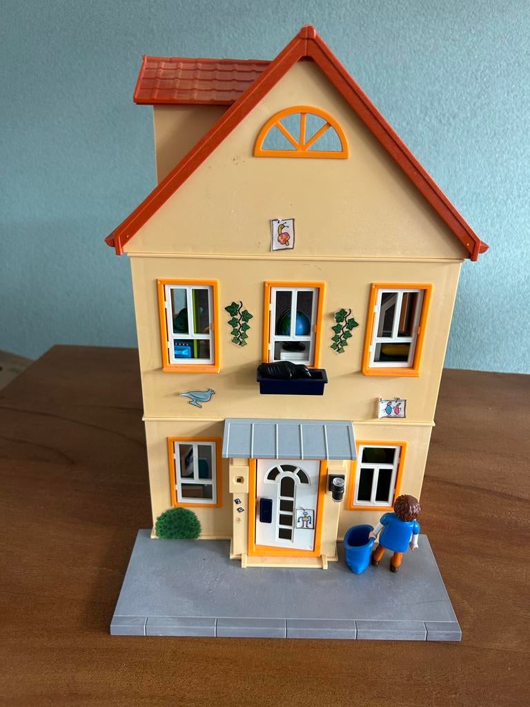 Playmobil huis met inrichting, Kinderen en Baby's, Speelgoed | Playmobil, Ophalen, Gebruikt, Complete set