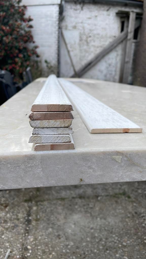 Koplat / aftimmerlat afdeklat, Doe-het-zelf en Verbouw, Ophalen of Verzenden, Zo goed als nieuw, Overige materialen, Plinten