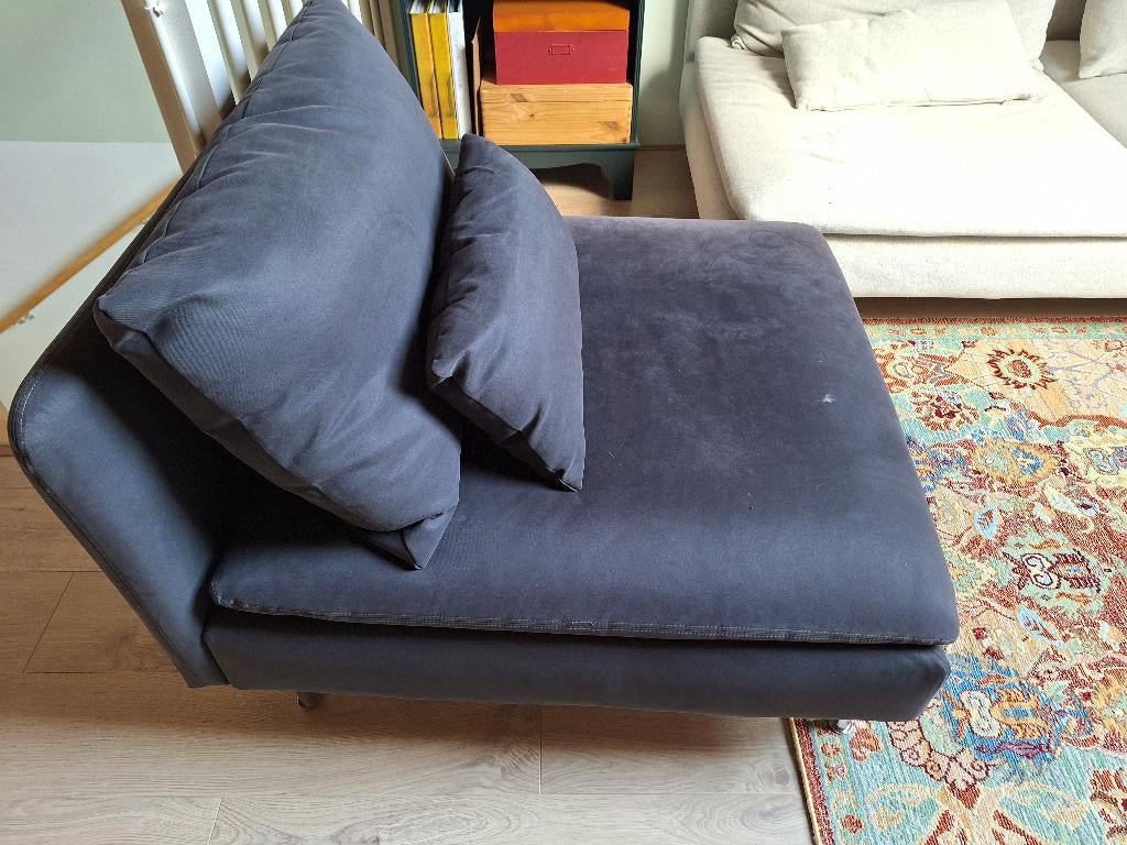Soderhamn element stoel, Huis en Inrichting, Banken | Sofa's en Chaises Longues, Zo goed als nieuw, Eenpersoons, Minder dan 150 cm