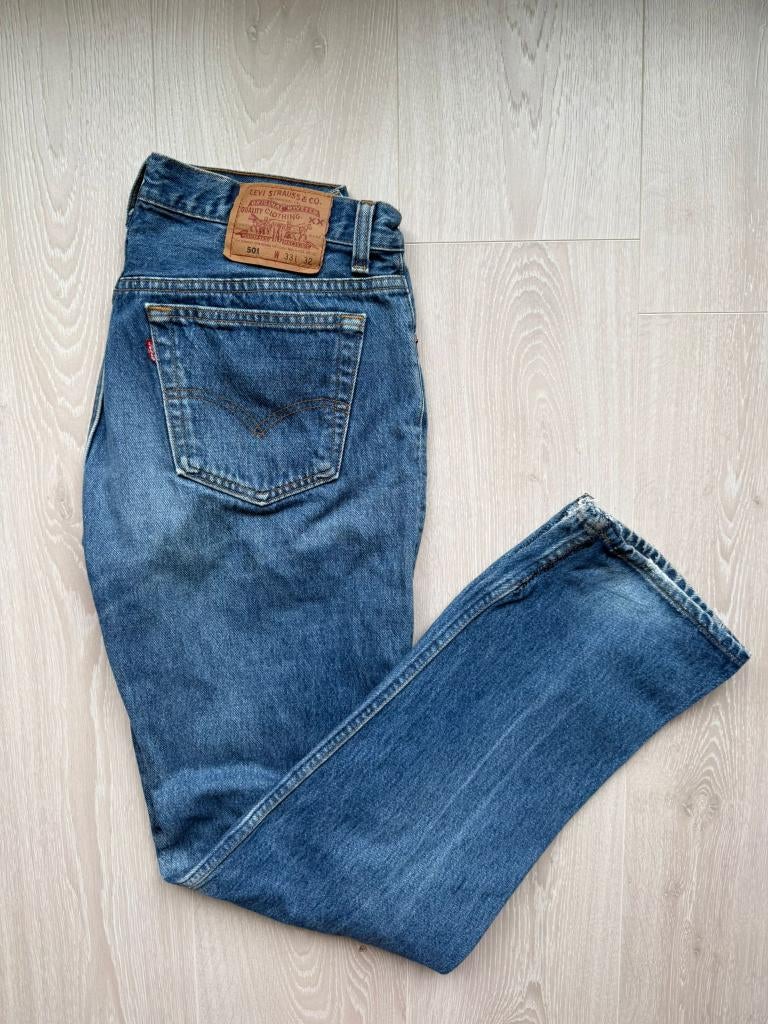 Levi's 501 Spijkerbroek W33L32 | 410, Kleding | Heren, Spijkerbroeken en Jeans, W36 - W38 (confectie 52/54), Blauw, ., Ophalen of Verzenden